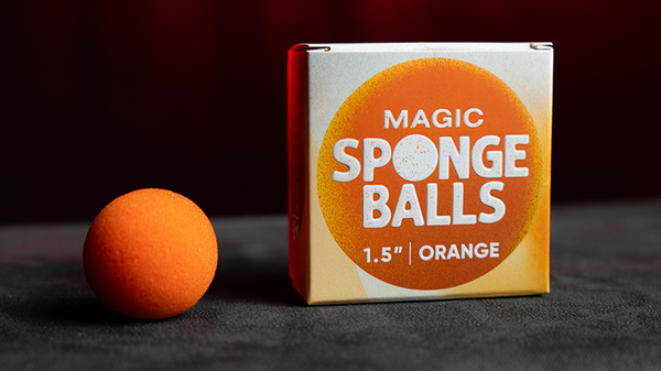 Magic Sponge Balls 4PK ORANGE 1.5