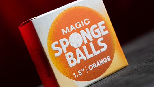 Magic Sponge Balls 4PK ORANGE 1.5" | Murphy's Magic