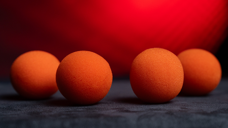 Magic Sponge Balls 4PK ORANGE 2" | Murphy's Magic