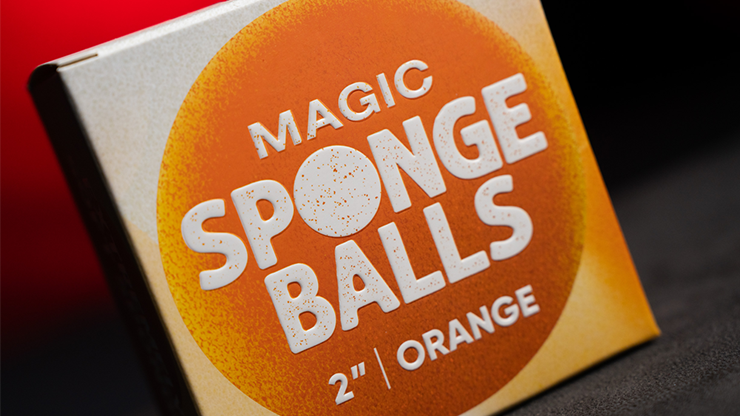 Magic Sponge Balls 4PK ORANGE 2" | Murphy's Magic