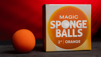 Magic Sponge Balls 4PK ORANGE 2" | Murphy's Magic
