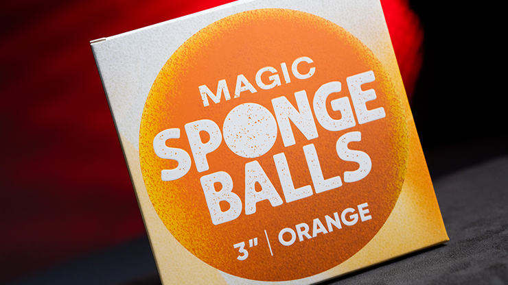 Magic Sponge Balls 4PK ORANGE 3" | Murphy's Magic