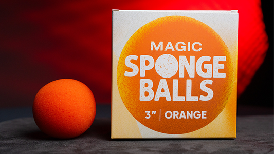 Magic Sponge Balls 4PK ORANGE 3" | Murphy's Magic