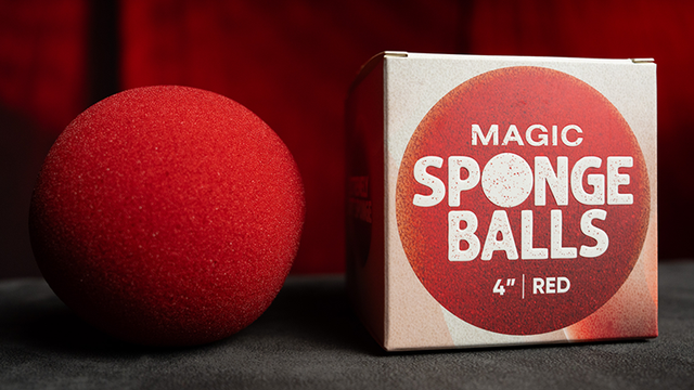 Magic Sponge Balls 1PK red 4" | Murphy's Magic