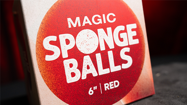 Magic Sponge Balls 1PK RED 6" | Murphy's Magic