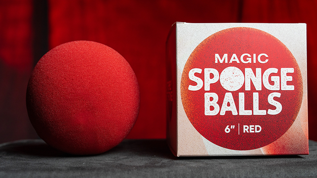 Magic Sponge Balls 1PK RED 6" | Murphy's Magic