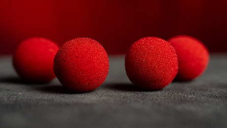 Magic Sponge Balls 50PK RED 1" | Murphy's Magic