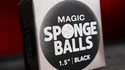 Magic Sponge Balls 50PK BLACK 1.5" | Murphy's Magic
