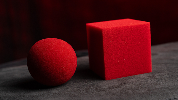 Magic Sponge Ball to Square JUMBO RED | Murphy's Magic