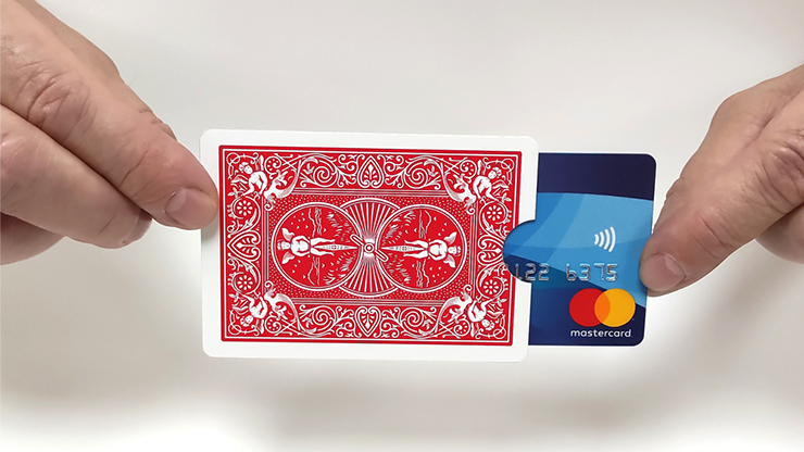Credit Card Holder (Made from Blue Bicycle cards) | Joker Magic 