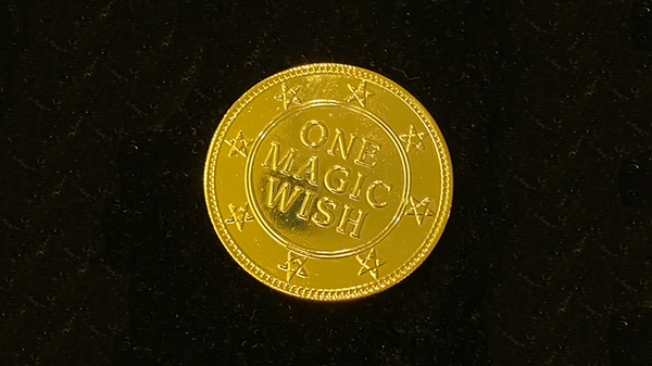 18K Gold Plated Magic Wishing Coin | Alan Wong 