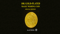 18K Gold Plated Magic Wishing Coin | Alan Wong 