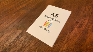 No Tear Pad (Medium, 6"x8", Tear/No Tear Alternating) | Alan Wong 