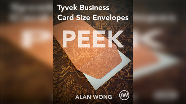 Tyvek Business Card Size Peek Envelopes (10 pk.) | Alan Wong