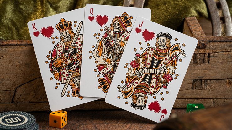 Chancers V3 Green (Marked) Playing Cards | Good Pals