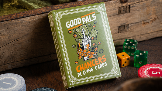 Chancers V3 Green (Marked) Playing Cards | Good Pals