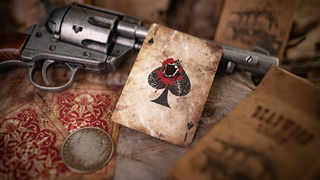 Deadwood Marked (Red) Playing Cards | Matthew Wright and Mark Bennett