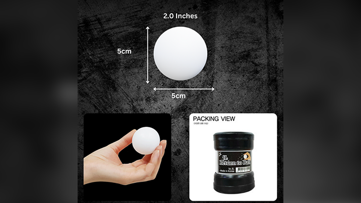 Return Ball (White, 2") | JL Magic