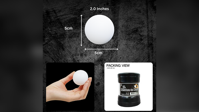 Return Ball (White, 2") | JL Magic