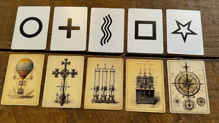 Dr Nevin's Psychic Testing Cards (ESP Set) | Dead Rebel Productions