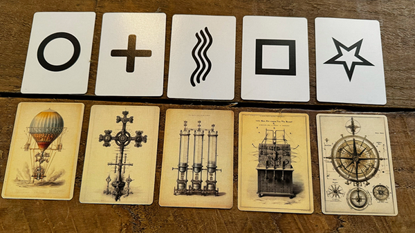 Dr Nevin's Psychic Testing Cards (ESP Set) | Dead Rebel Productions