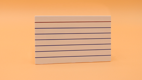 Six Acro Index (3"x5") Dry Erase | Blake Vogt