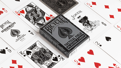 Bicycle Tactical Field (Black) Playing Cards | US Playing Card Co