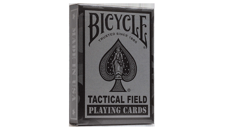Bicycle Tactical Field (Black) Playing Cards | US Playing Card Co