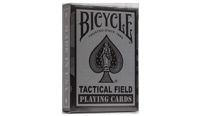 Bicycle Tactical Field (Black) Playing Cards | US Playing Card Co