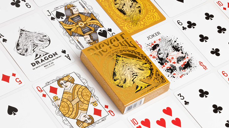 Bicycle Gold Dragon Playing Cards | US Playing Card Co