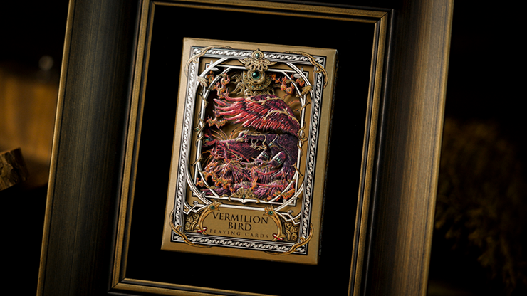 Vermilion Bird Luxury Frame | Ark Playing Cards