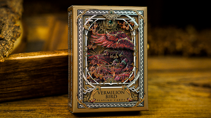 Vermilion Bird Luxury Frame | Ark Playing Cards