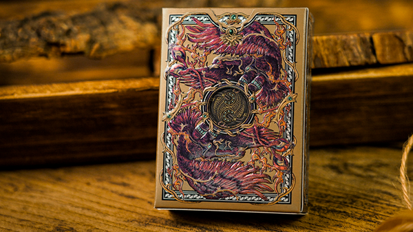 Vermilion Bird Luxury Frame | Ark Playing Cards