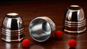 Cups and Balls Set MINI (Stainless-Steel) | Bluether Magic and Raphael