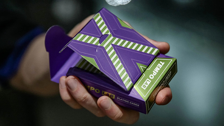 Tempo-Lab Purple Playing Cards