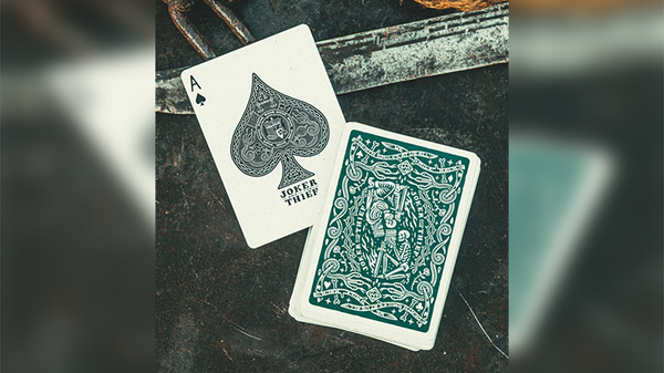 JT Crown (Green) Playing Cards | Joker and the Thief