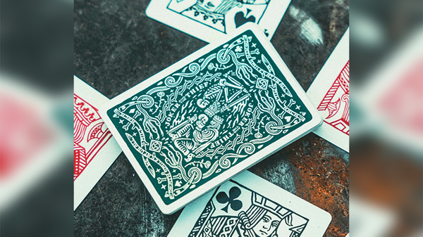 JT Crown (Green) Playing Cards | Joker and the Thief