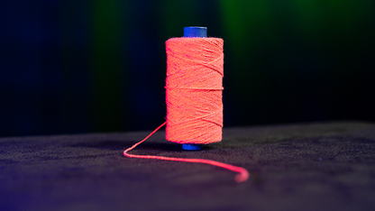 WGM UV GLOW GYPSY THREAD ORANGE REFILL SPOOL | Murphy's Magic 