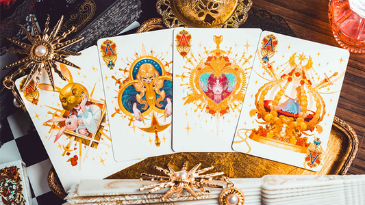 Silence V3 (White) Playing Cards | KING STAR