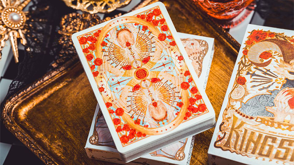 Silence V3 (White) Playing Cards | KING STAR