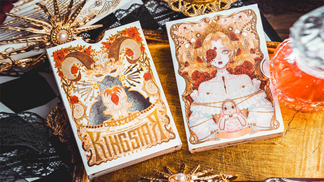 Silence V3 (White) Playing Cards | KING STAR