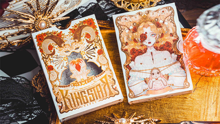 Silence V3 (White) Playing Cards | KING STAR