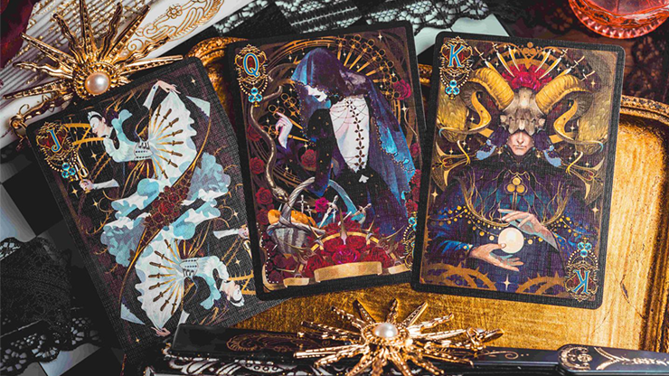 Silence V3 (Black) Playing Cards | KING STAR