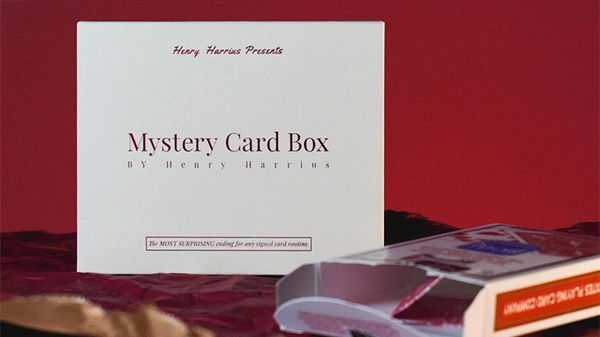 Mystery Card Box (Red) | Henry Harrius