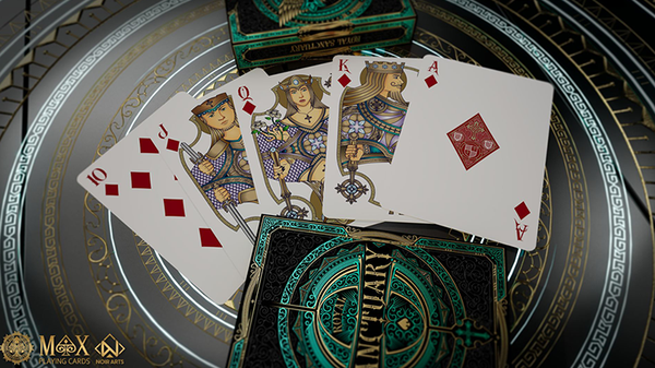 Royal Sanctuary Noble (foil) Emerald Kings Playing Cards