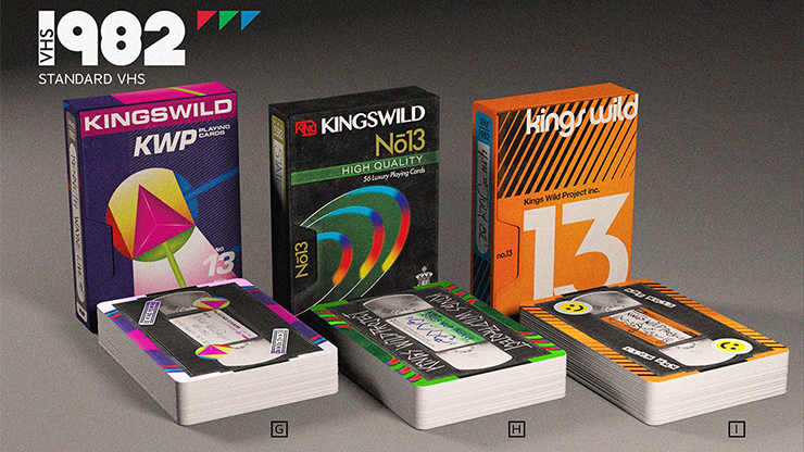 1982 VHS-Kenneth Playing Cards | Kings Wild Project