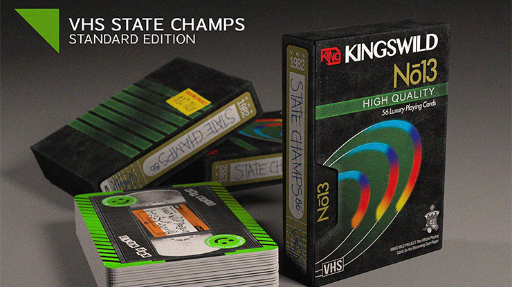1982 VHS-State Champs Playing Cards | Kings Wild Project