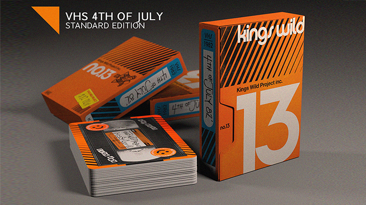 1982 VHS-4th of July Playing Cards | Kings Wild Project