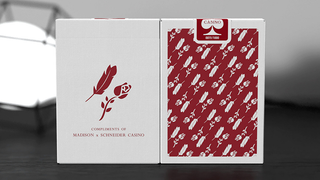 Red MxS Casino Playing Cards | Madison x Schneider