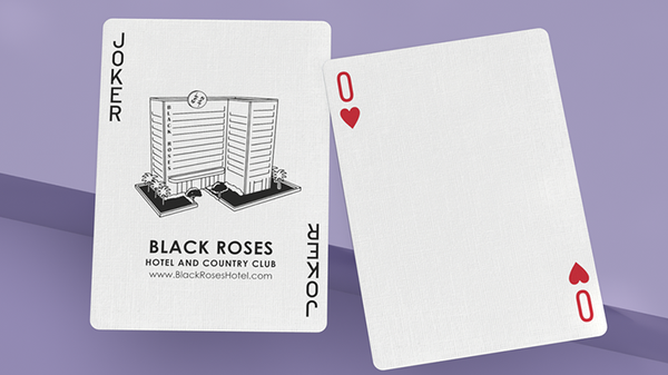 Black Roses Hotel V4 Playing Cards